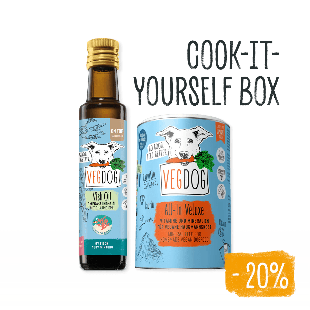 VegDog cook-it-yourself Box