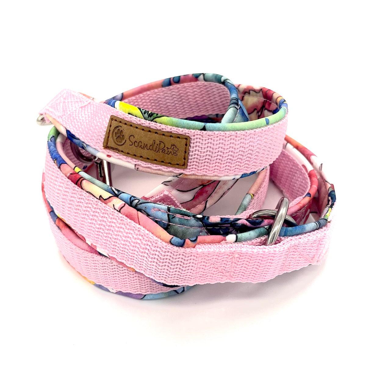 Hundeleine lang Pink Summer von ScandiPaws