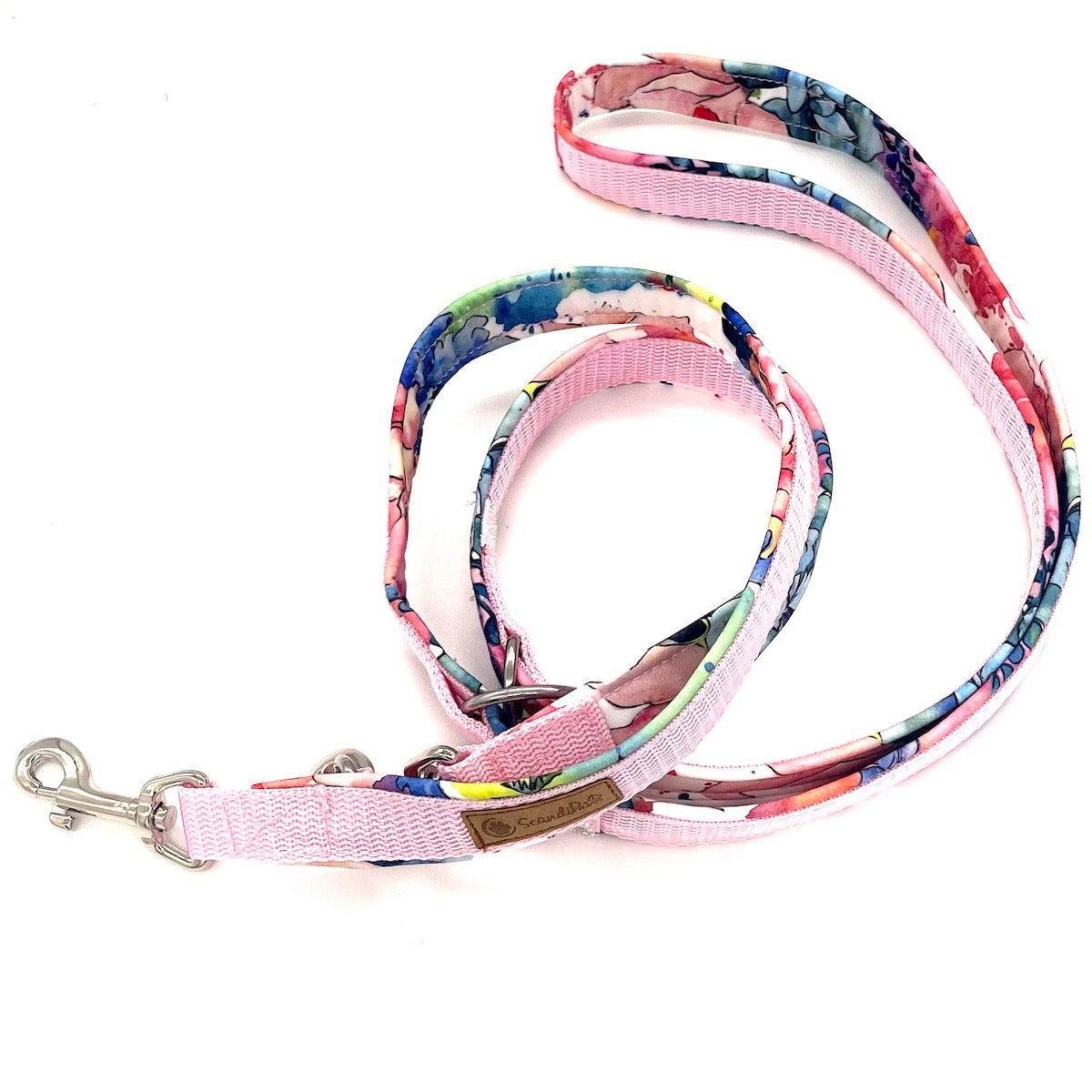 Hundeleine lang Pink Summer von ScandiPaws