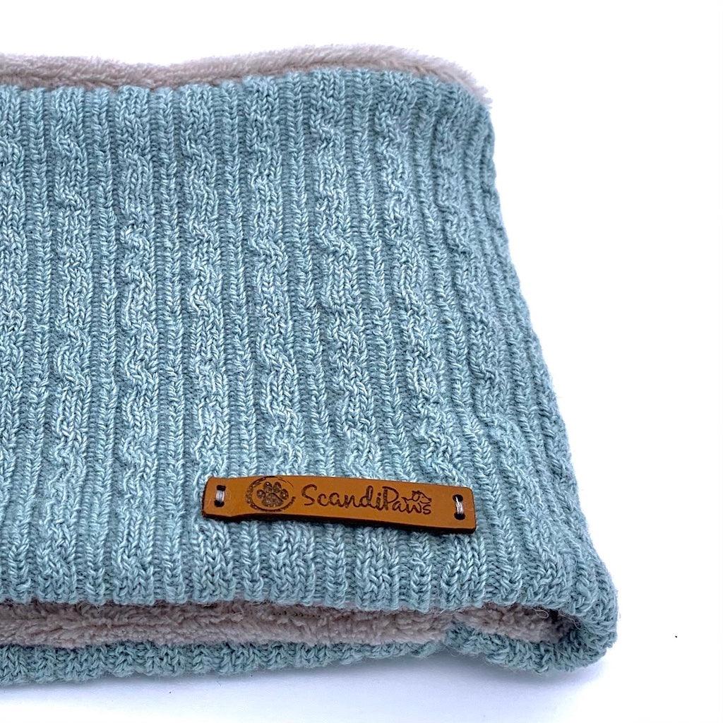 Hundeschal Ice Ice Baby in Türkis von ScandiPaws