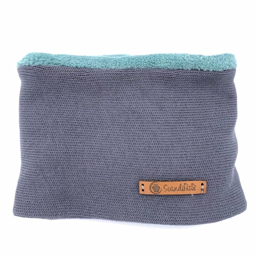 Hundeschal Mr. Grey in Grau von ScandiPaws