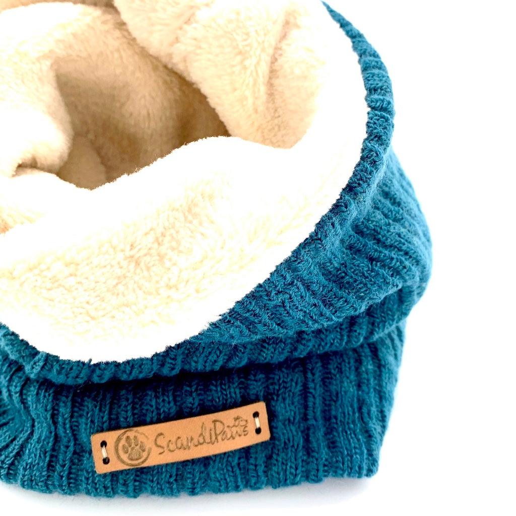 Hundeschal Petrol Love von ScandiPaws