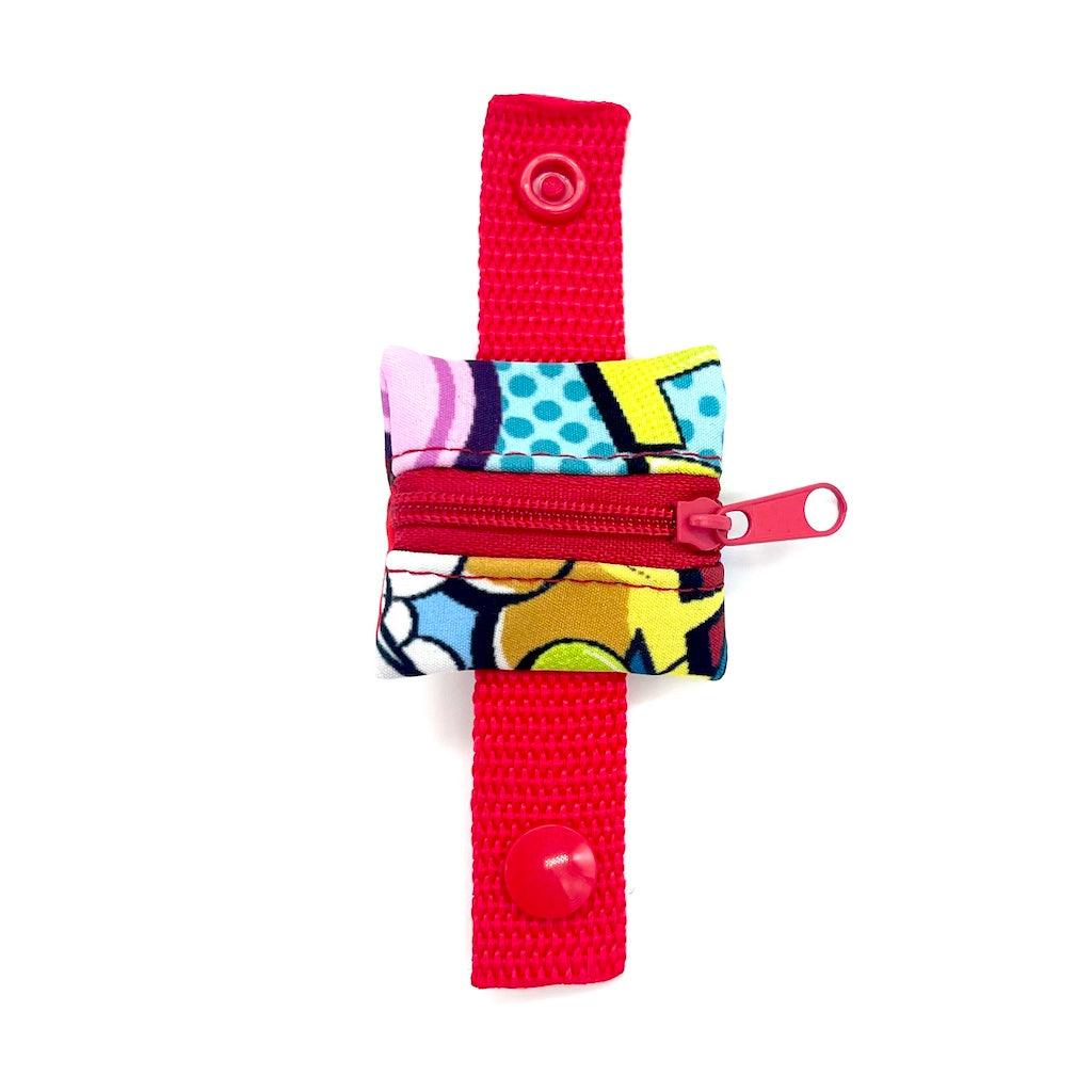 Marken - und Adress-Täschchen Funky Comic