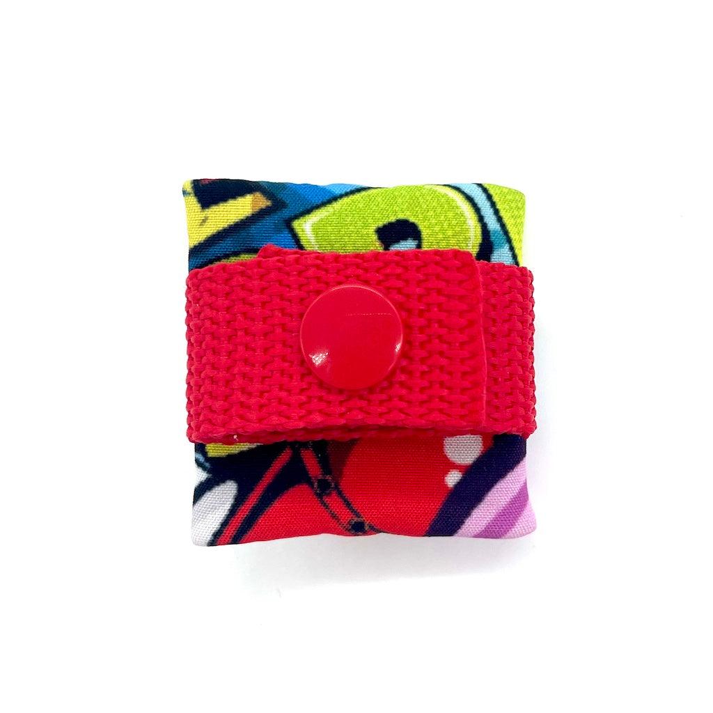 Marken - und Adress-Täschchen Funky Comic