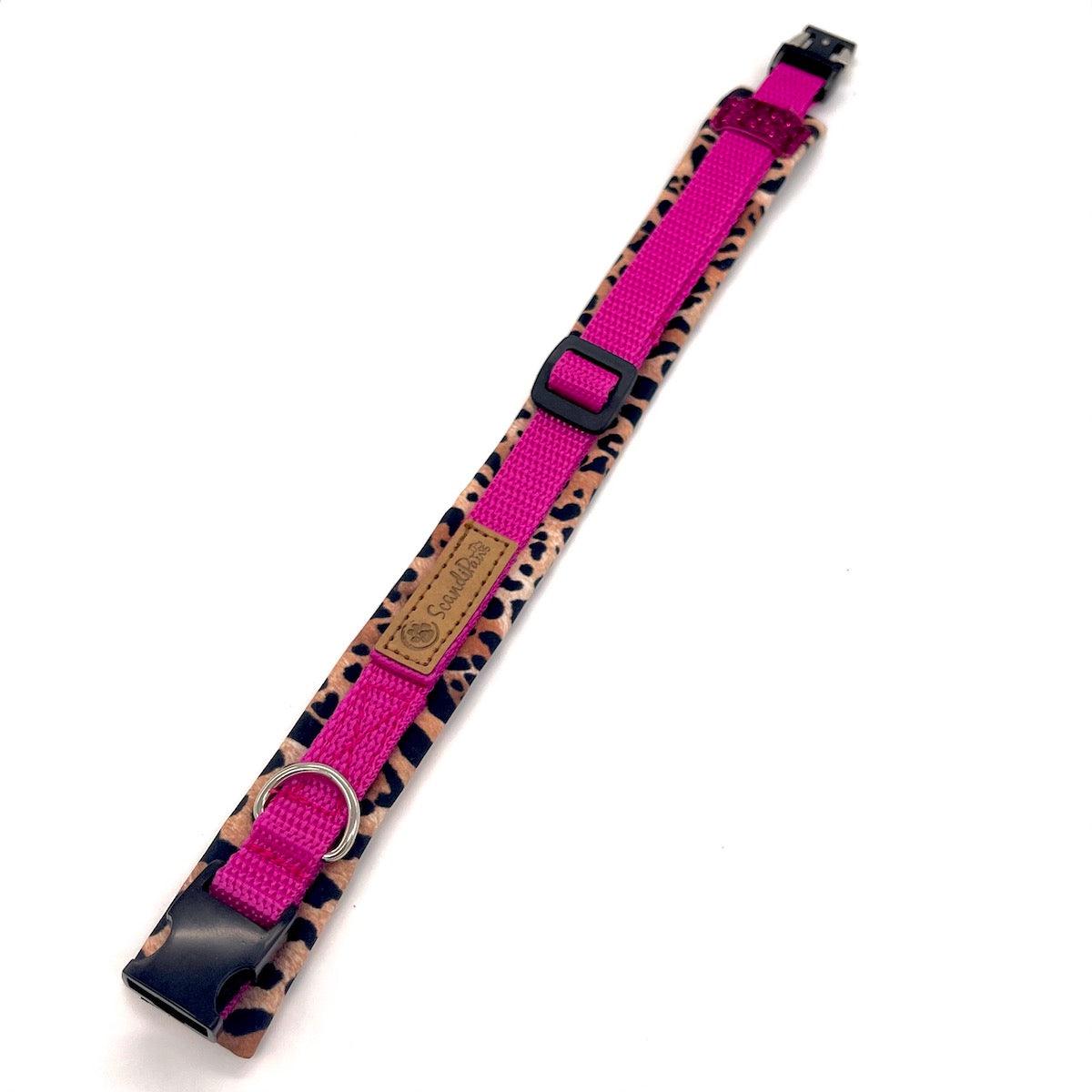 Hunde Halsband Crazy Pink Leo