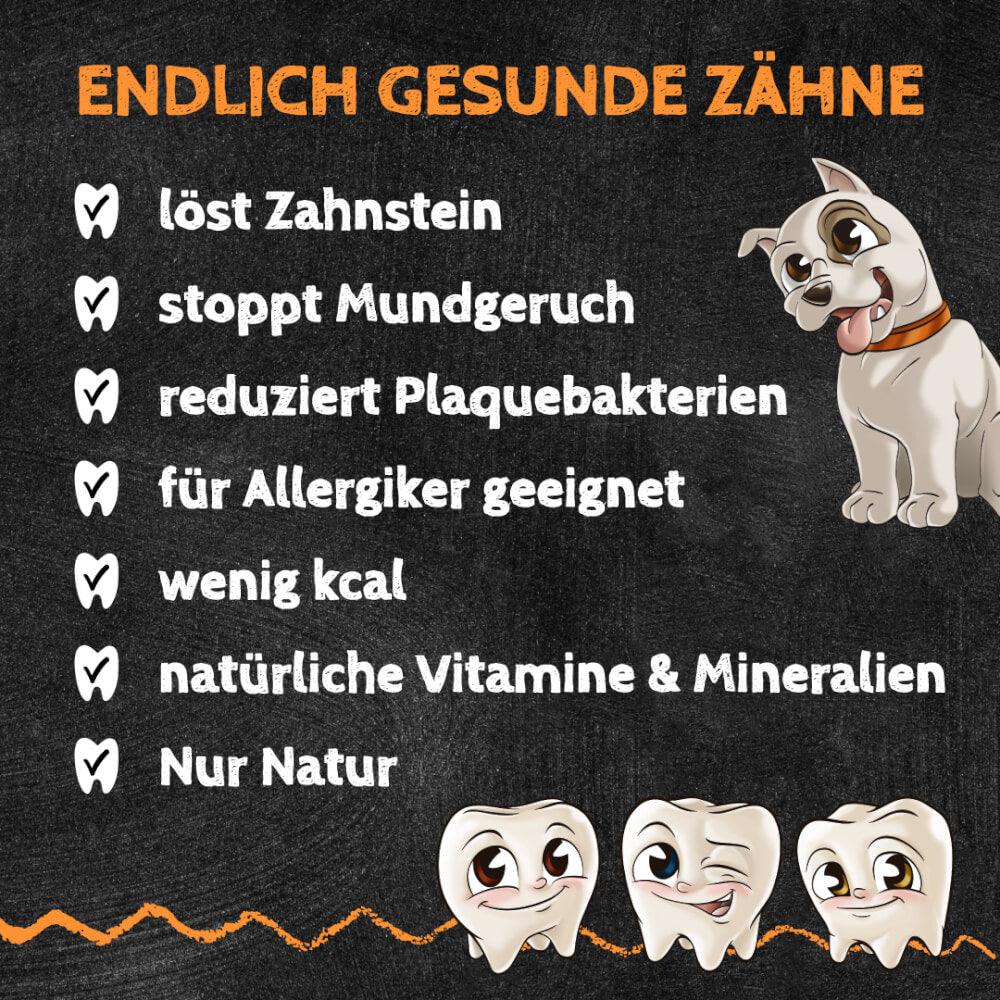 Zahnputzflocken