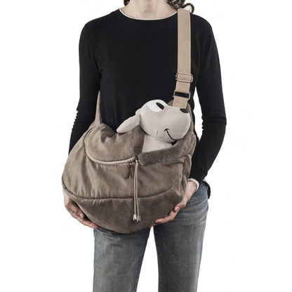 Marsupio Hundetasche Leder