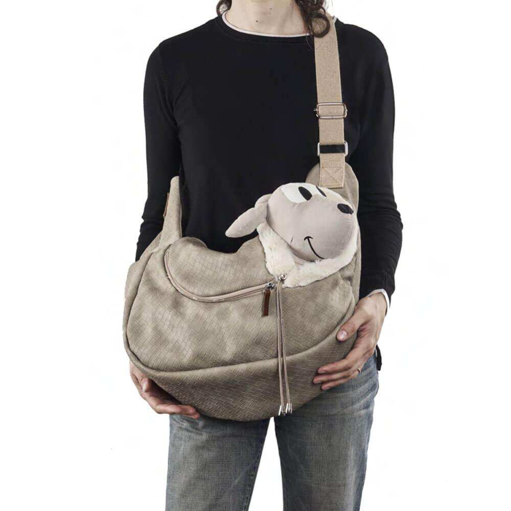 Marsupio Hundetasche Leder