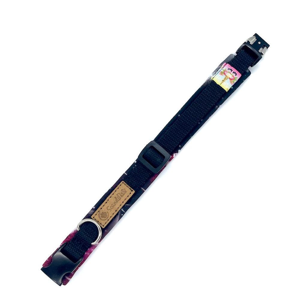 Halsband für Hunde aus Softshell von ScandiPaws Einhorn